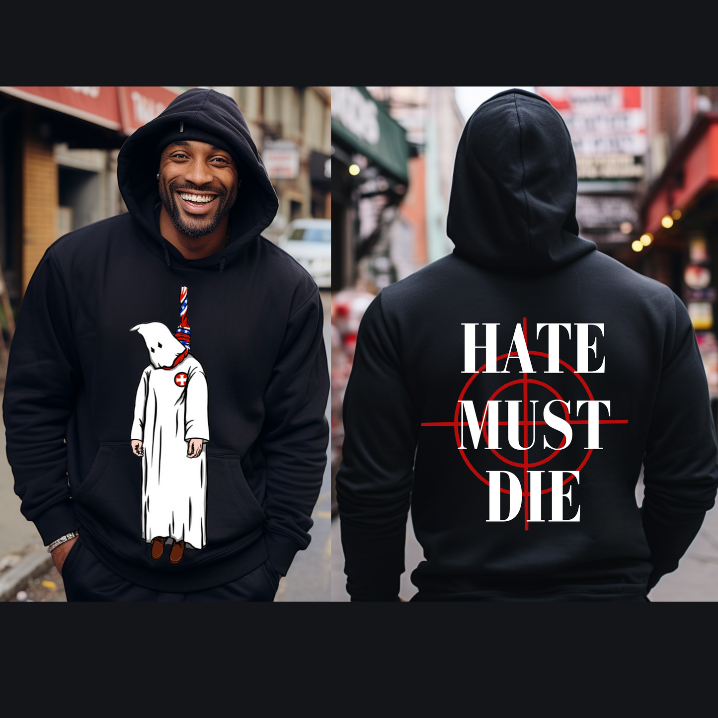Hate Must Die Hoodie