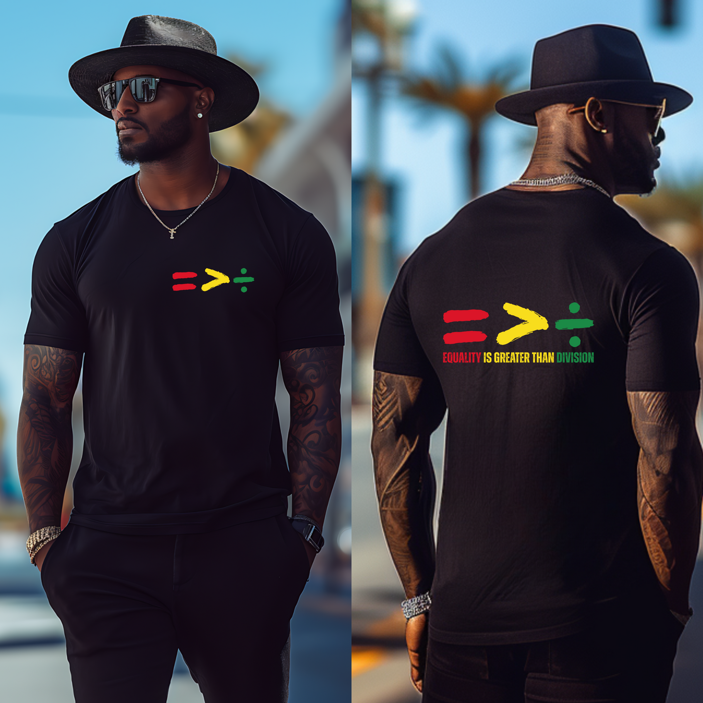 Equality Is Greater Than Division T-shirt