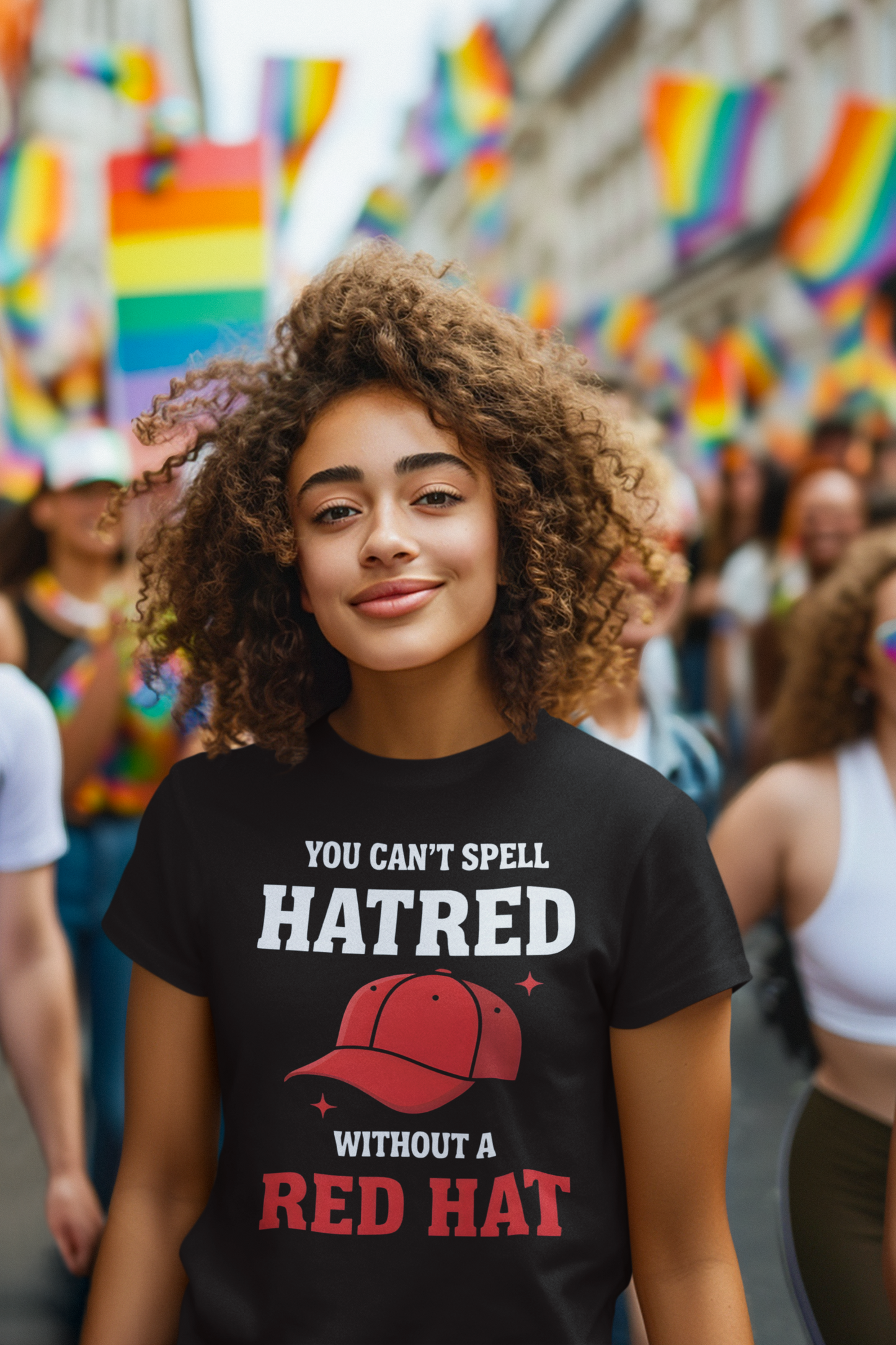 You Can’t Spell HATRED Without RED HAT T-shirt