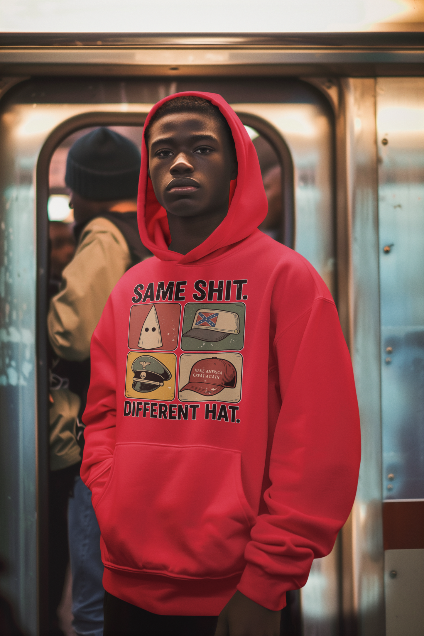 Same Shit Different Hat Hoodie