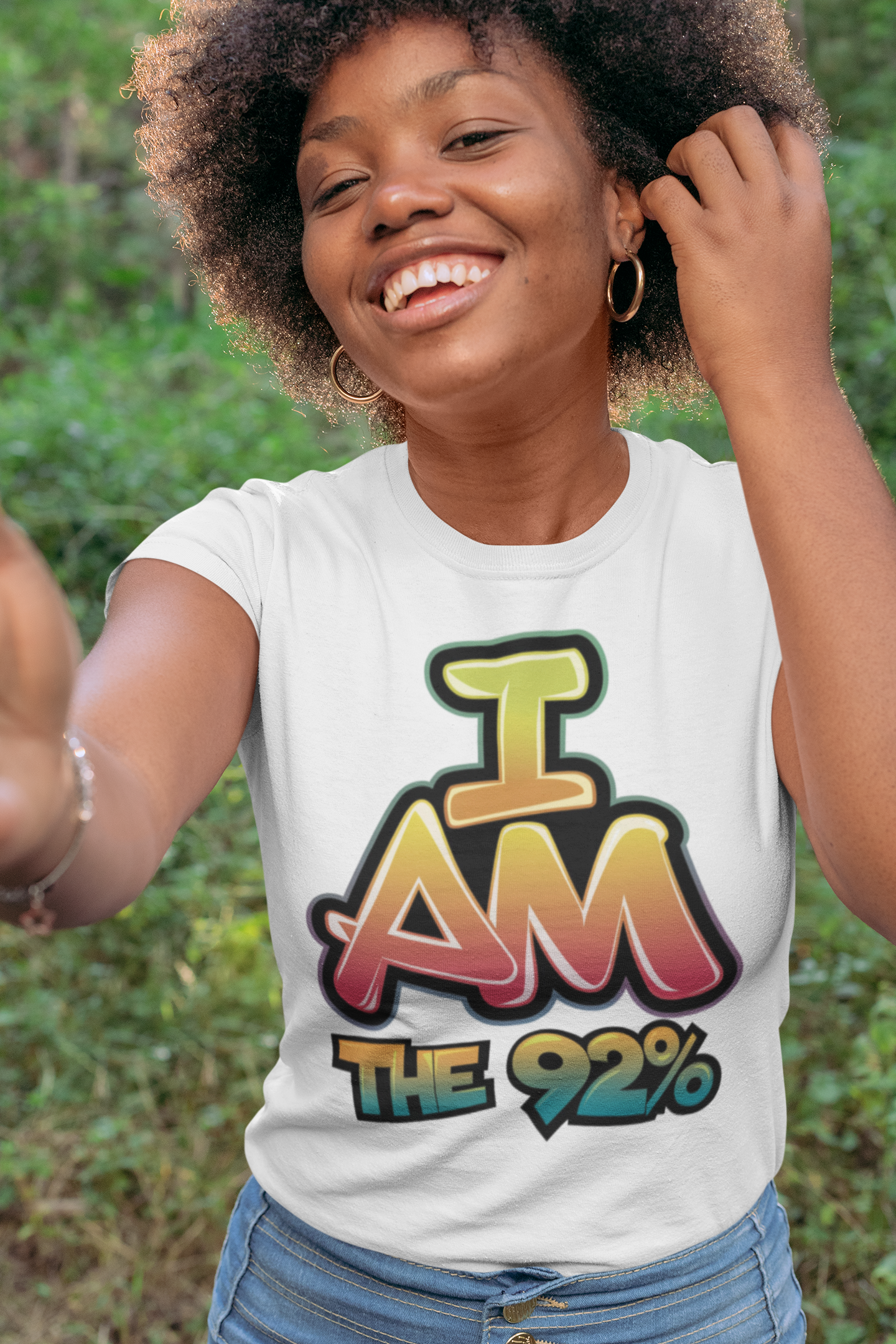 I Am The 92% T-shirt