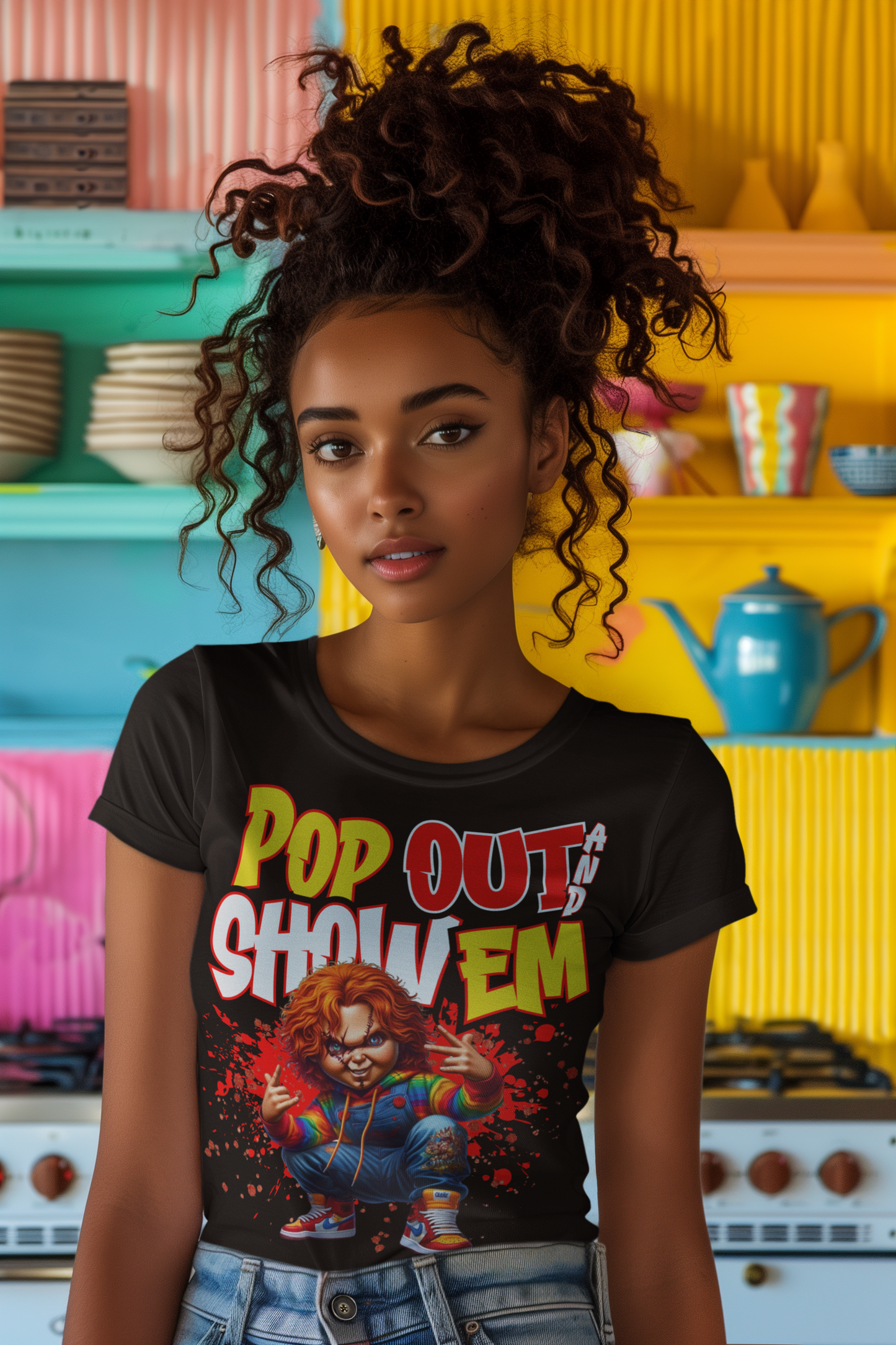 Pop Out And Show’em Chucky T-shirt
