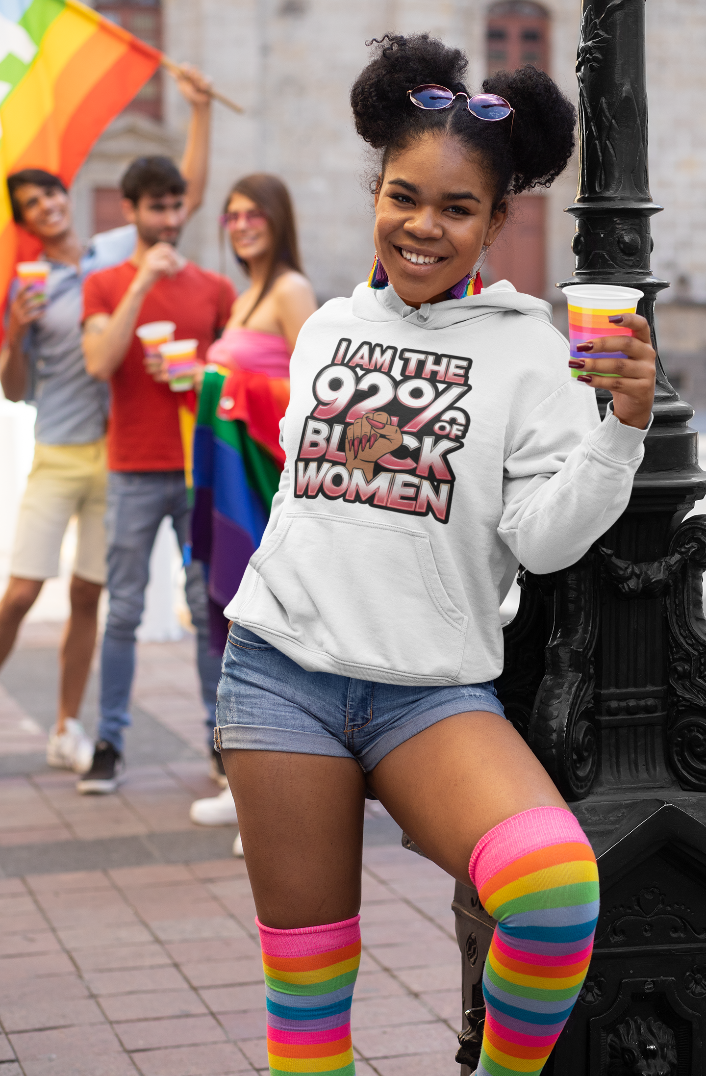 I Am The 92% Of Black Women Hoodie