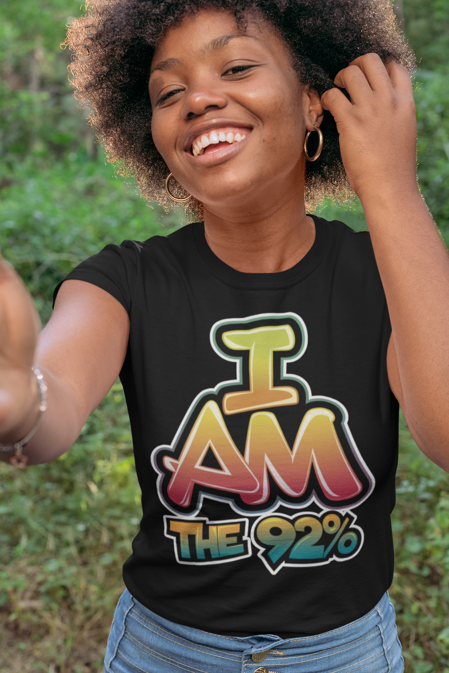 I Am The 92% T-shirt