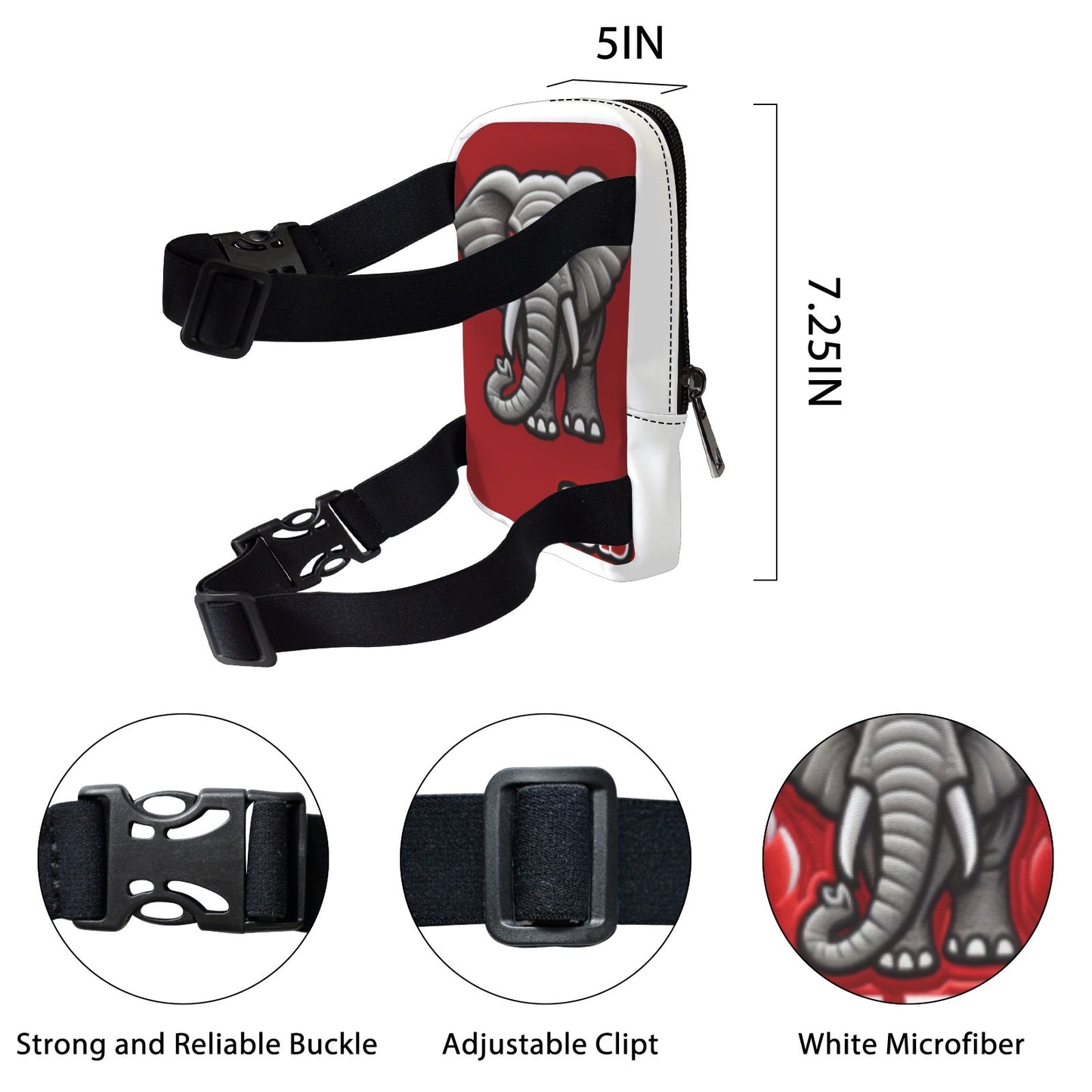 Delta Sigma Theta Thigh Bag