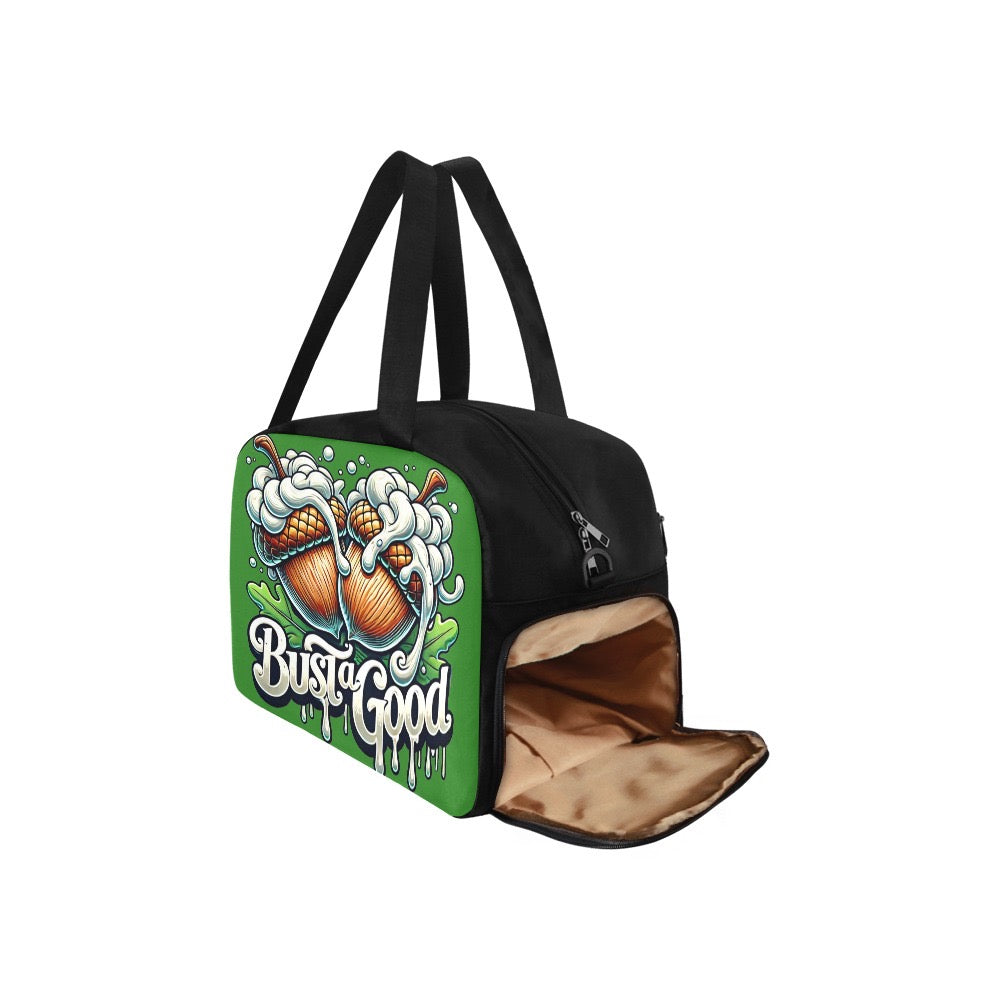 Bust A Good Nut Gym/Weekend Bag