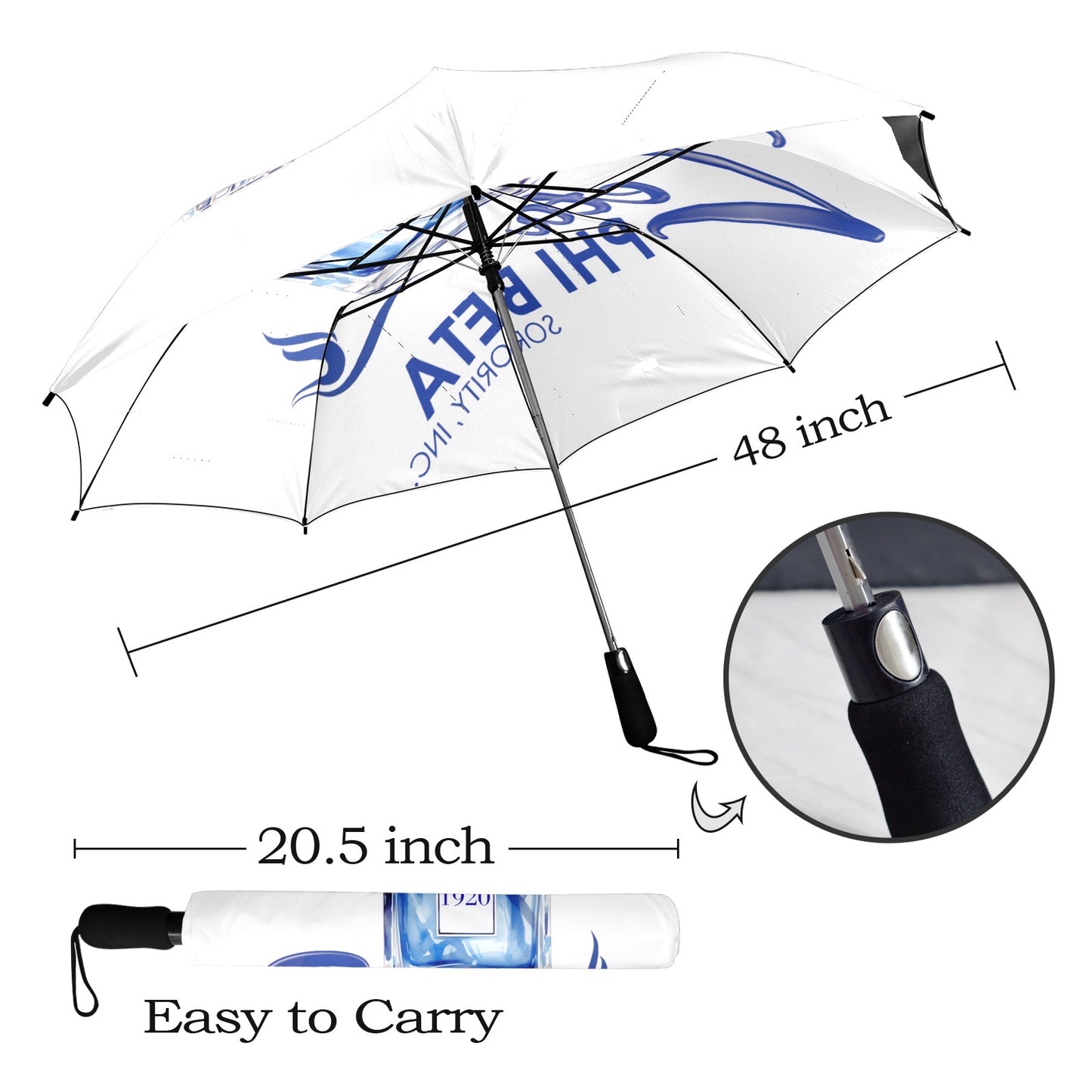 Zeta Phi Beta 1920 Umbrella