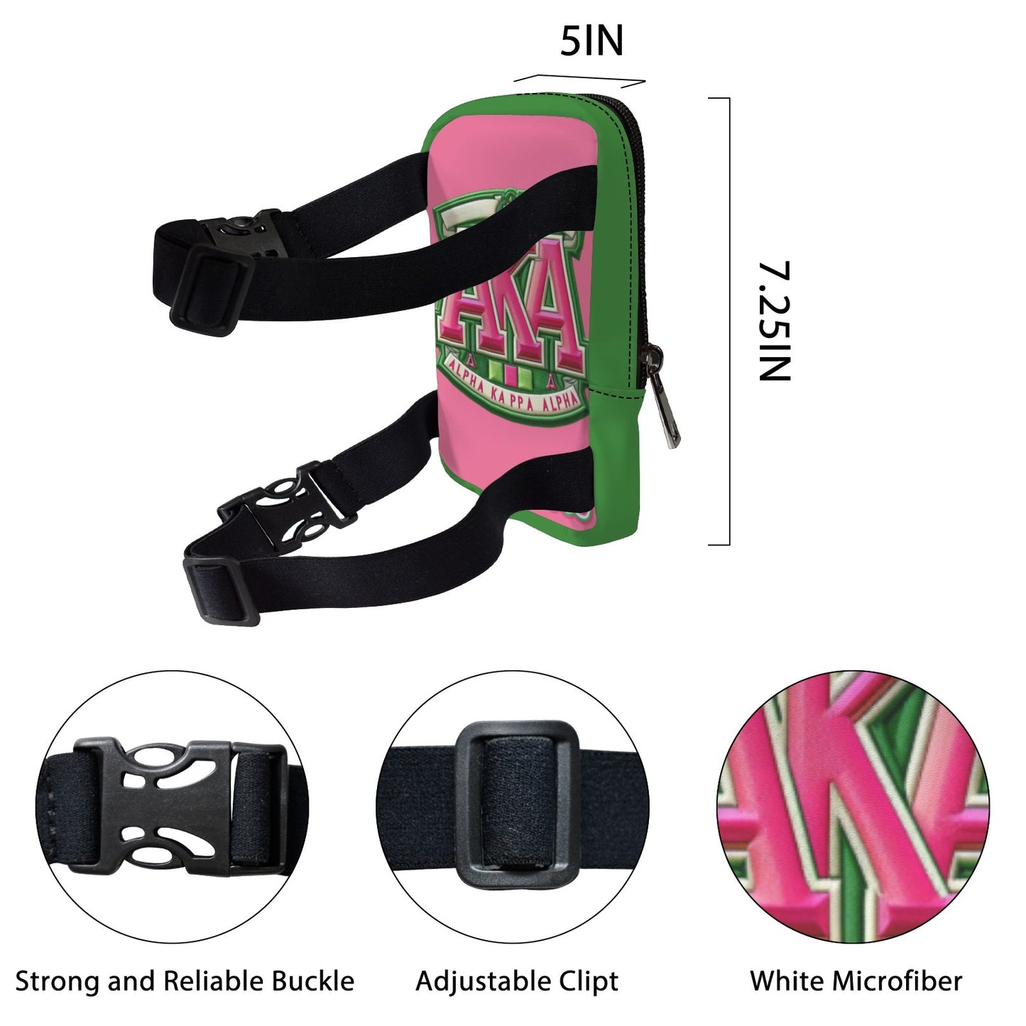 Alpha Kappa Alpha Thigh Bag