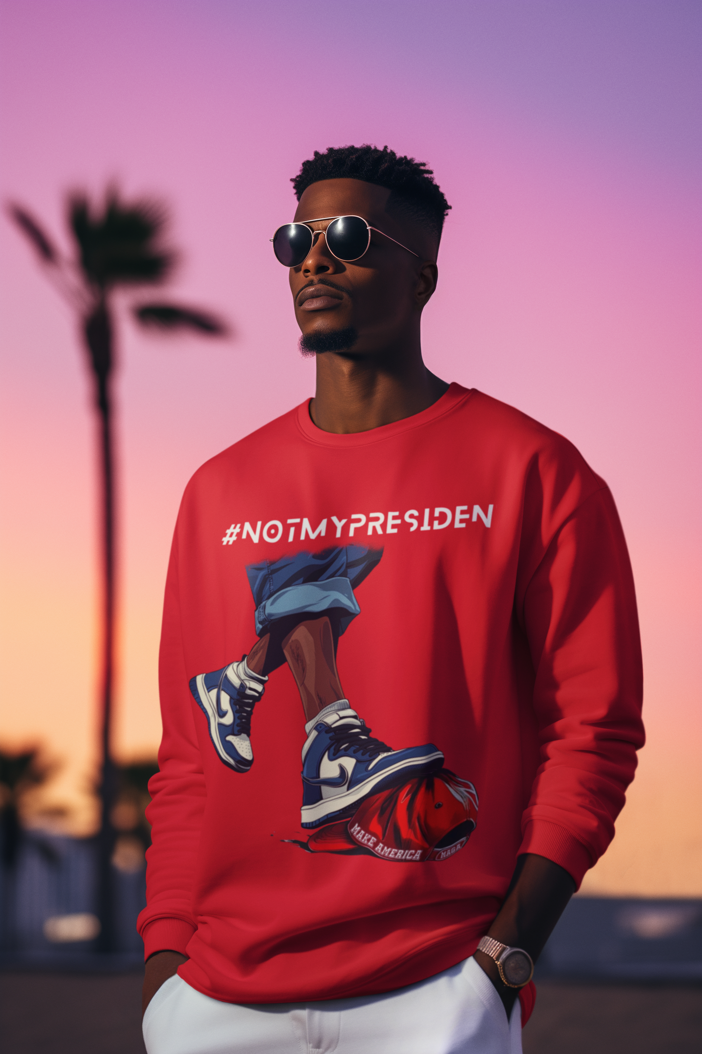 Not My President Hoodie/Sweatshirt