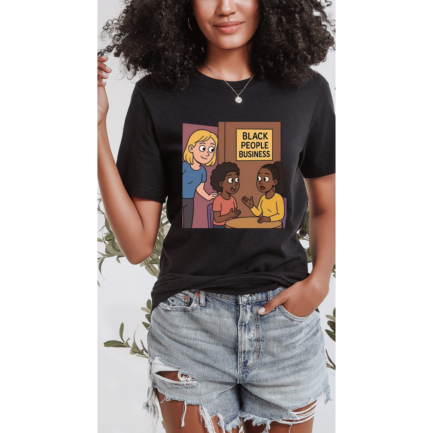 Black People Business T-shirt