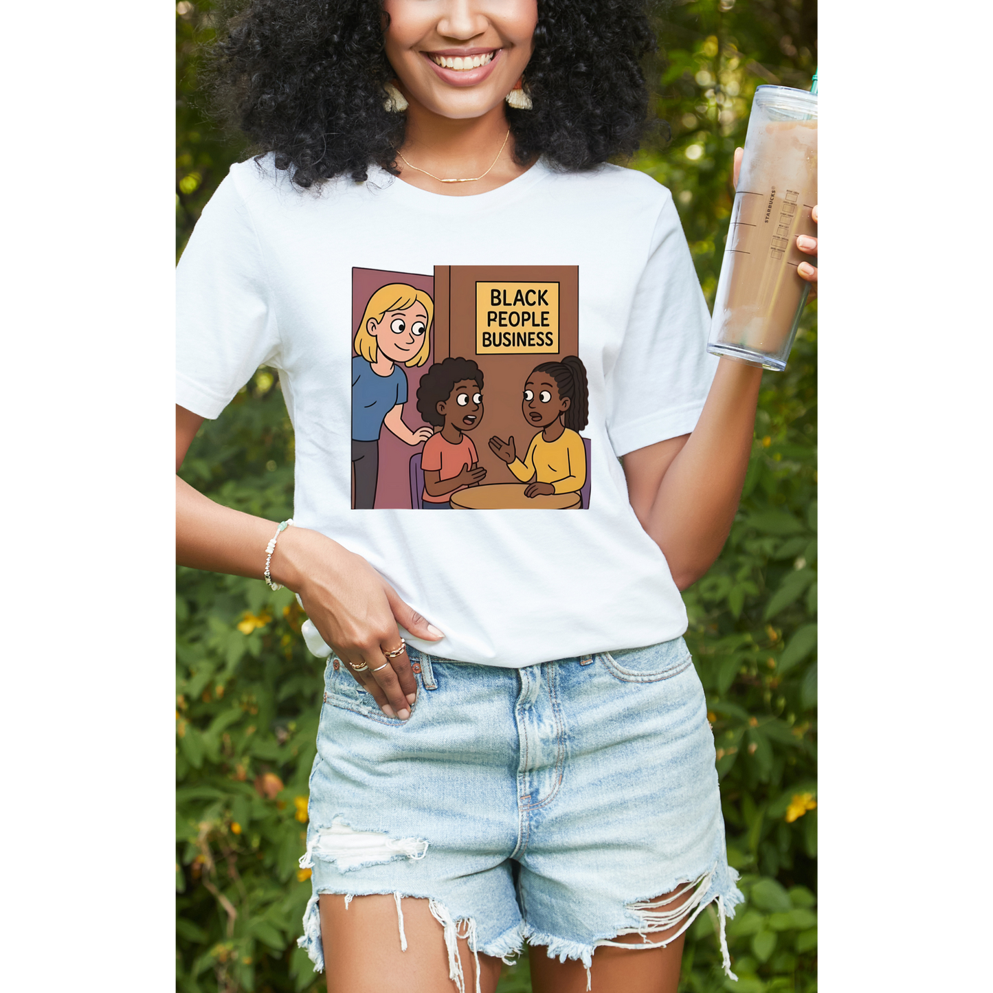 Black People Business T-shirt