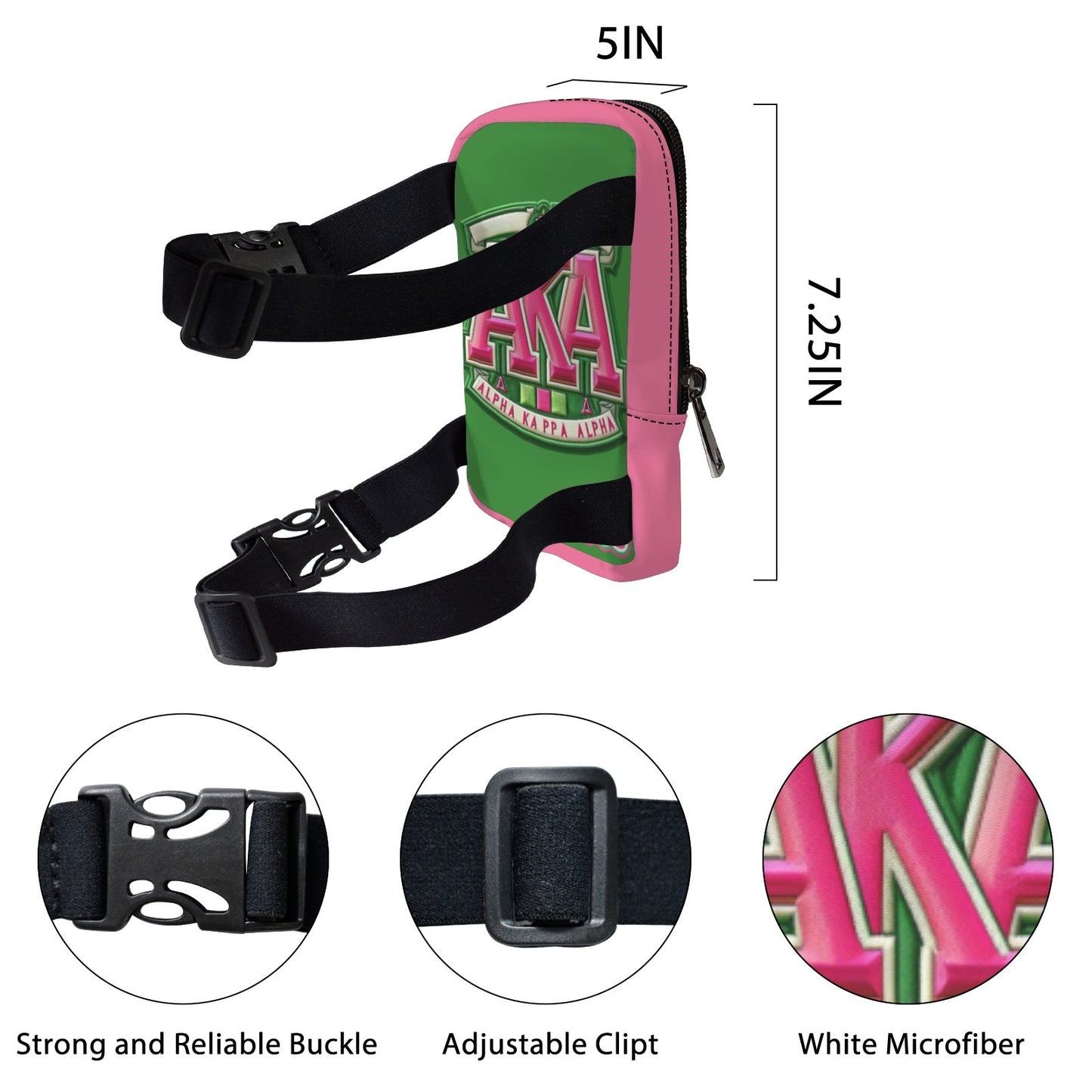 Alpha Kappa Alpha Thigh Bag
