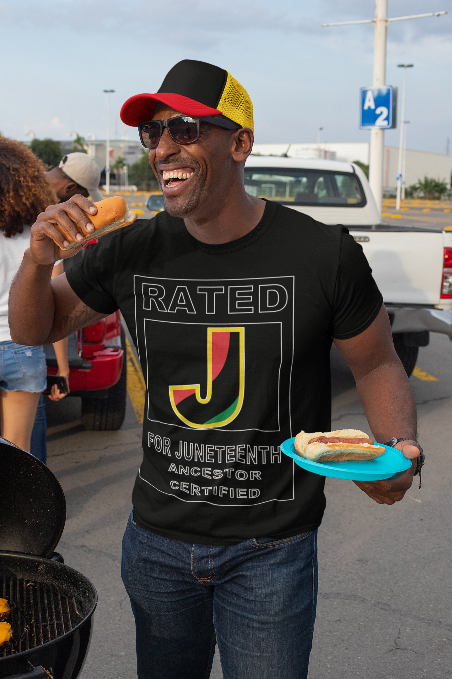 Rated J FOR JUNETEENTH T-shirt