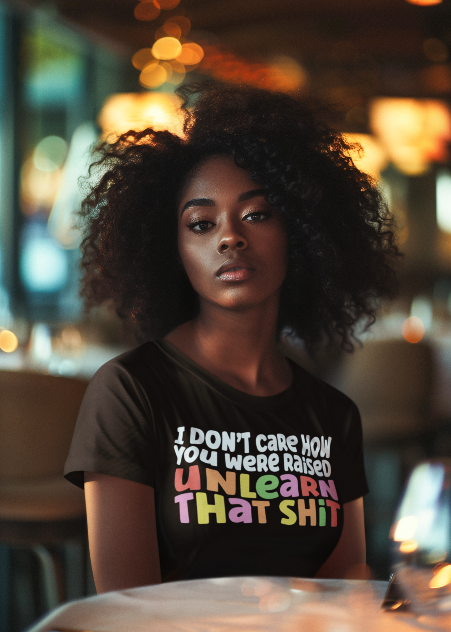 I Don’t Care How You Were Raised UNLEARN THAT SHIT T-shirt