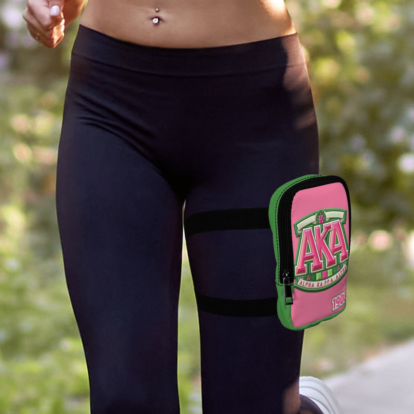 Alpha Kappa Alpha Thigh Bag