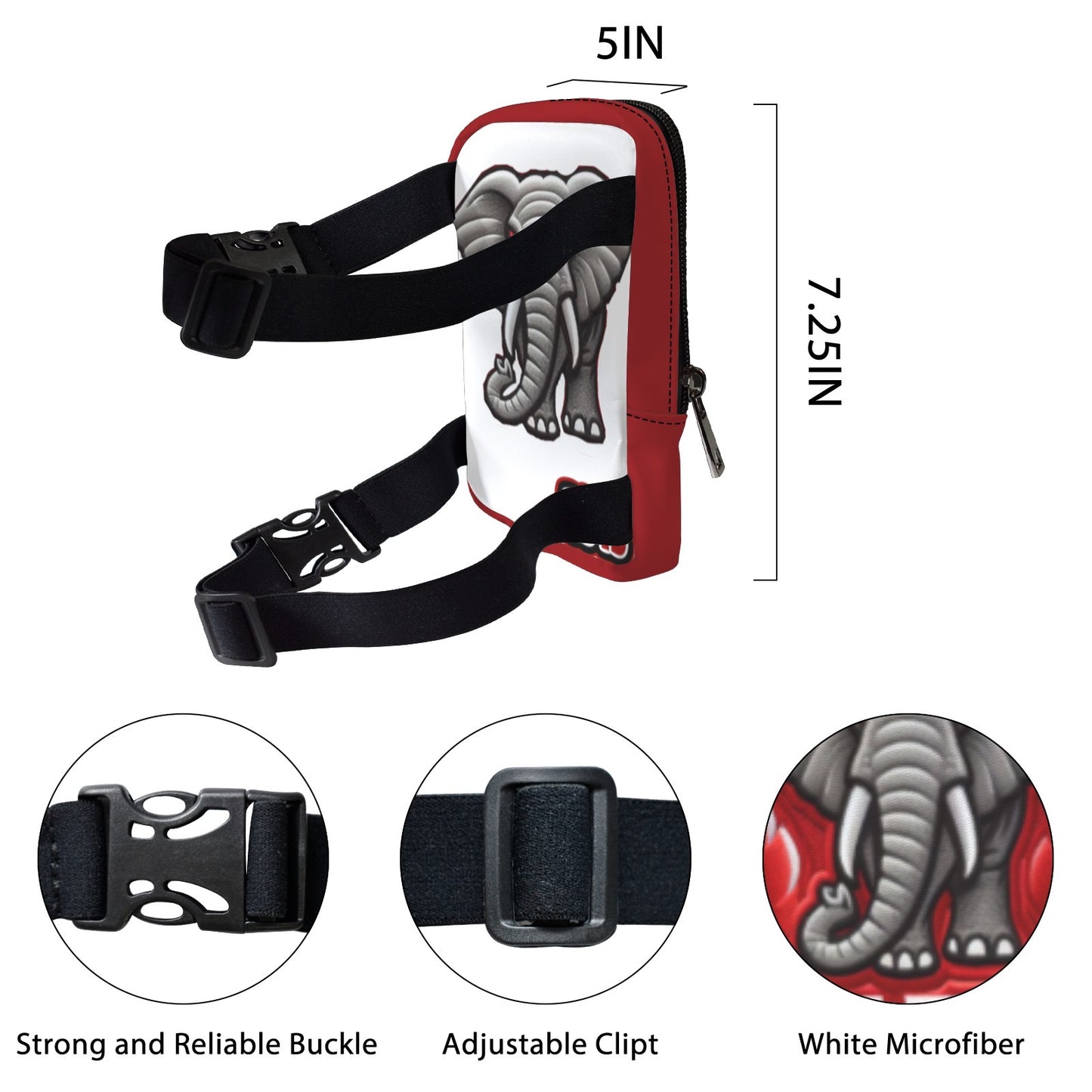 Delta Sigma Theta Thigh Bag