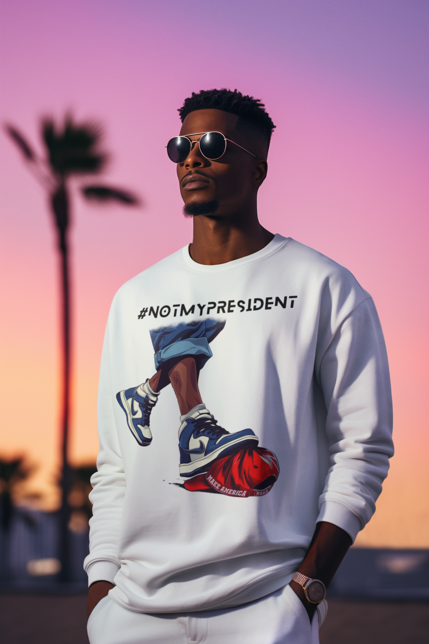 Not My President Hoodie/Sweatshirt