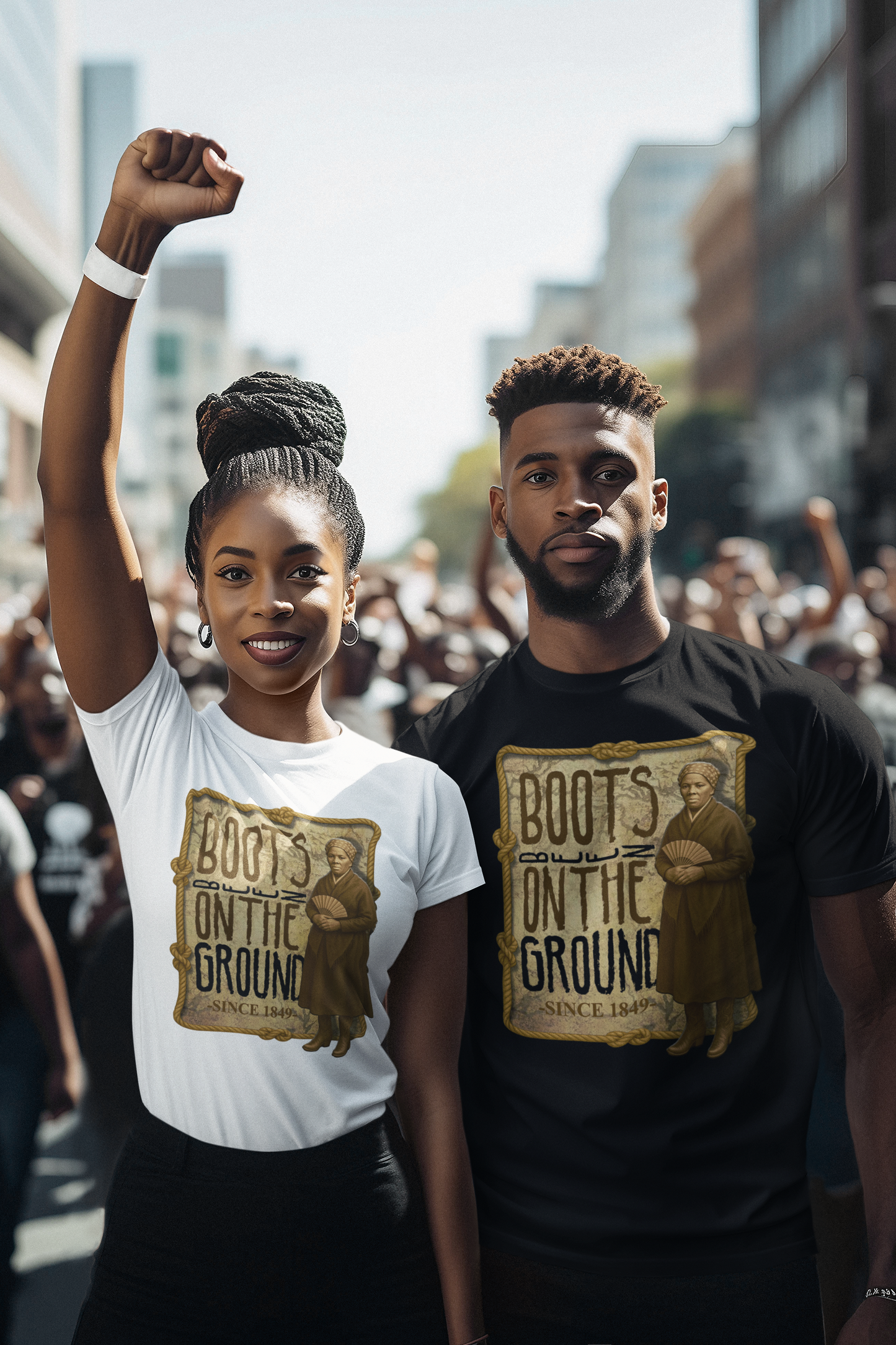 Boots Been On The Ground Since 1849 T-shirt