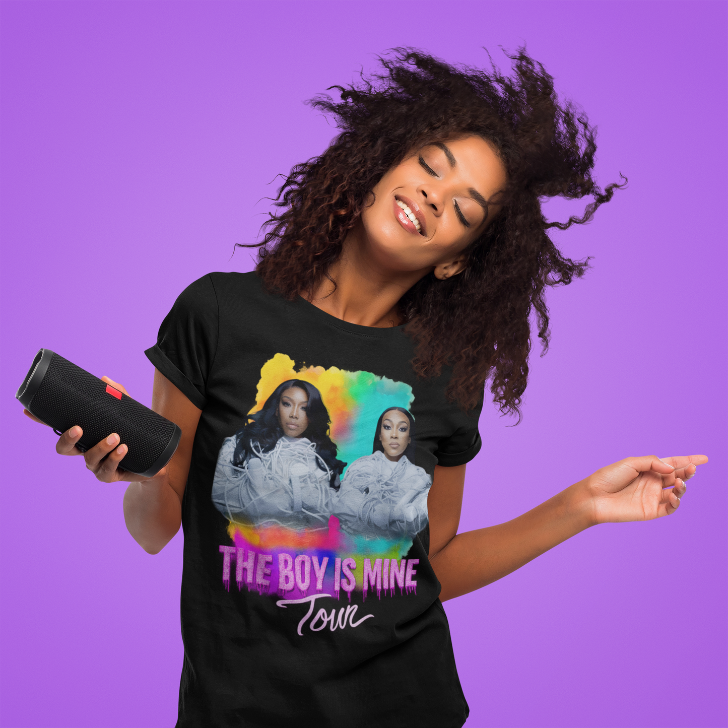 Monica and Brandy The Boy Is Mine Tour T-shirt