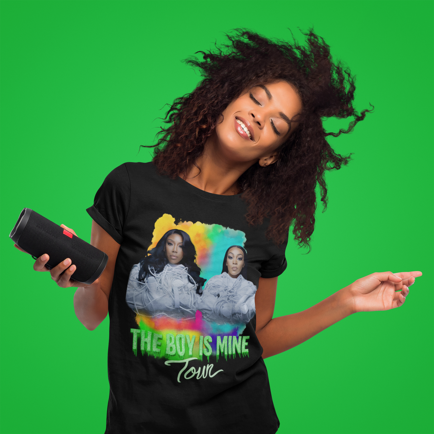 Monica and Brandy The Boy Is Mine Tour T-shirt