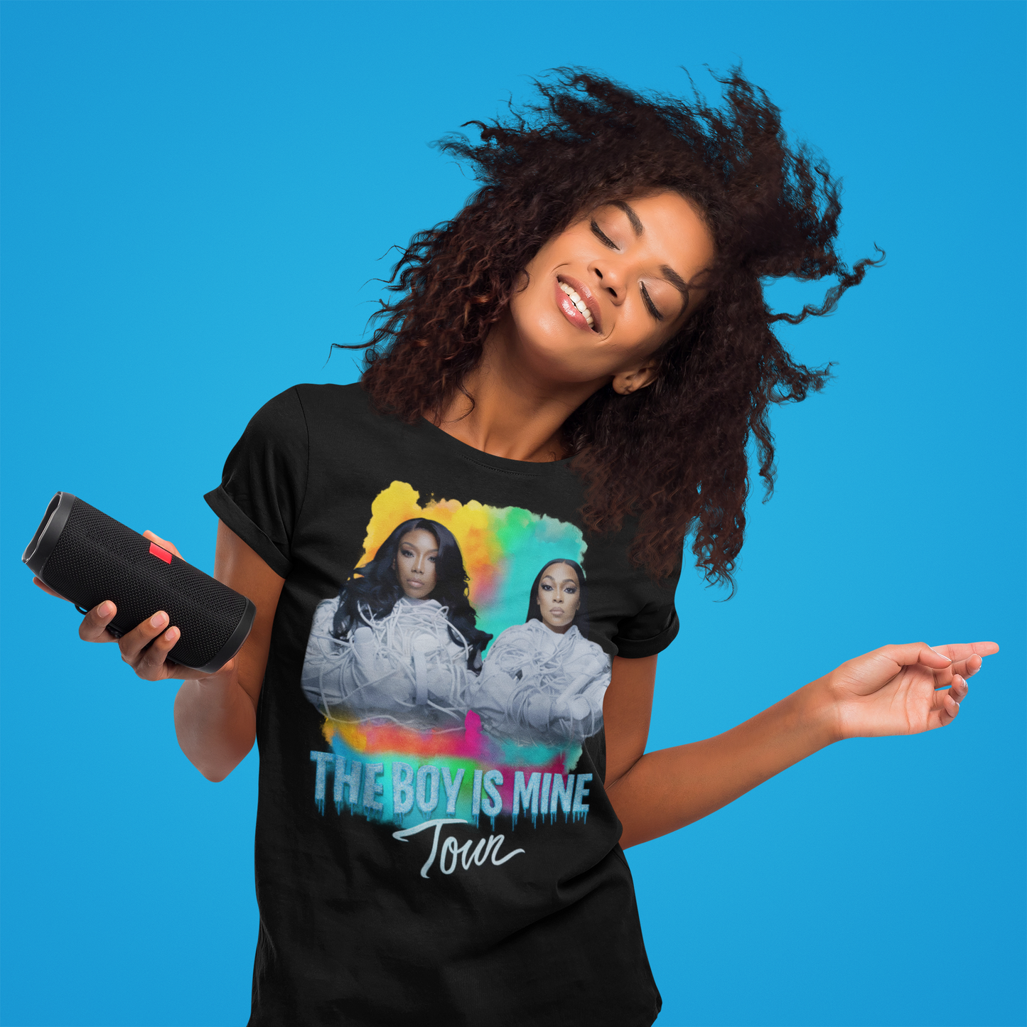 Monica and Brandy The Boy Is Mine Tour T-shirt