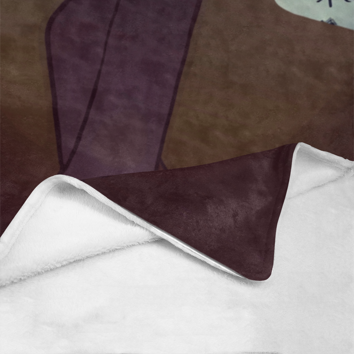 Whatever Is Good For Your Soul ... Do That! Fleece Blanket