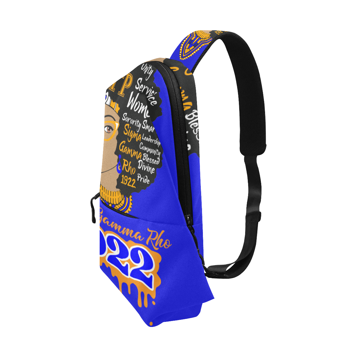 SGRho Afro Drip Chest Bag
