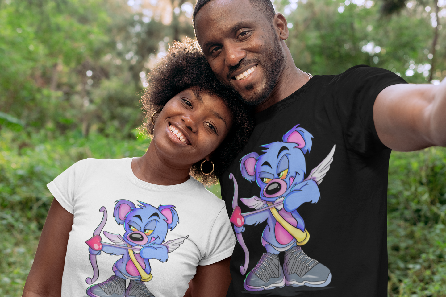 Cupid in Cool Grays Sneakerhead T-shirt
