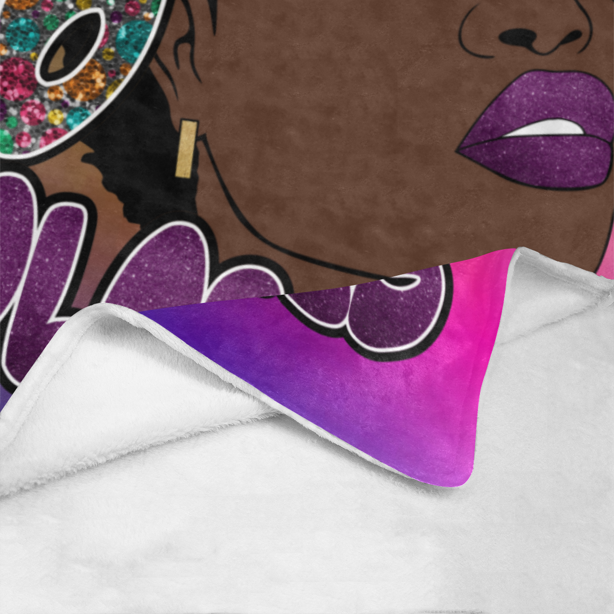 No Apologies Fleece Blanket