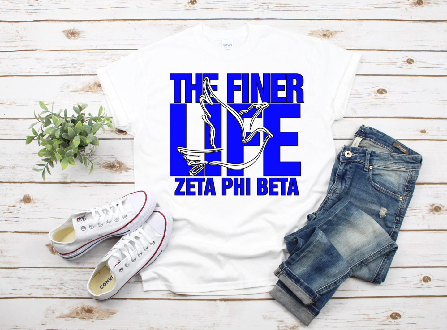 The Finer Life - Zeta Phi Beta T-shirt