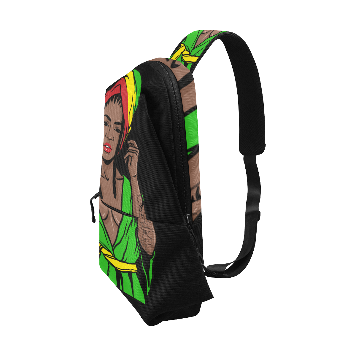 Rasta Girl Chest Bag