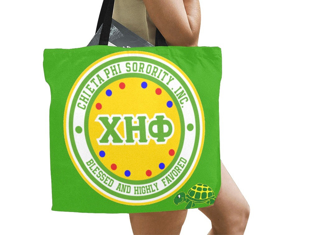 Chi Eta Phi Sorority Tote Bag
