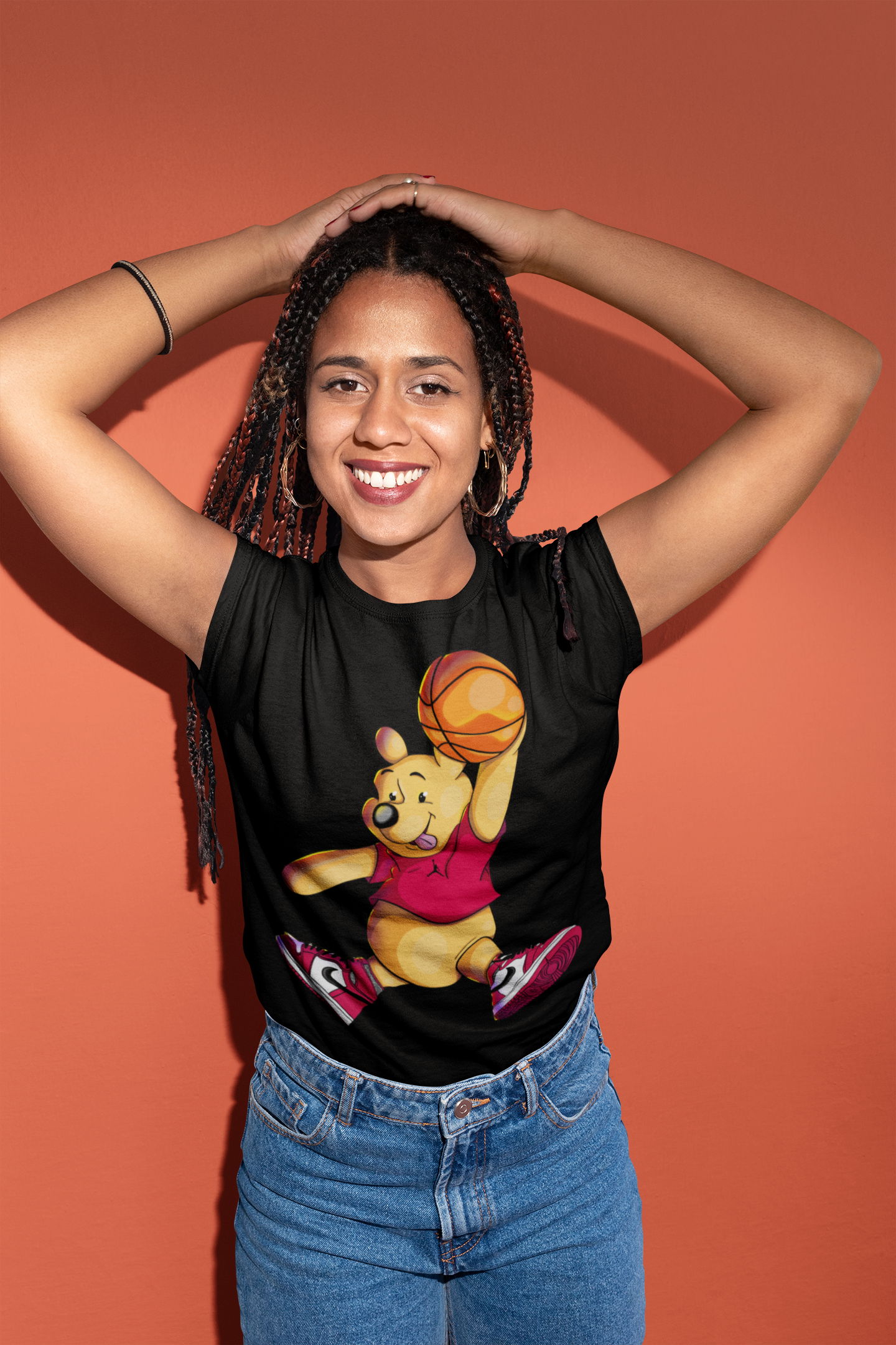 JumpMan Pooh Sneakerhead T-shirt