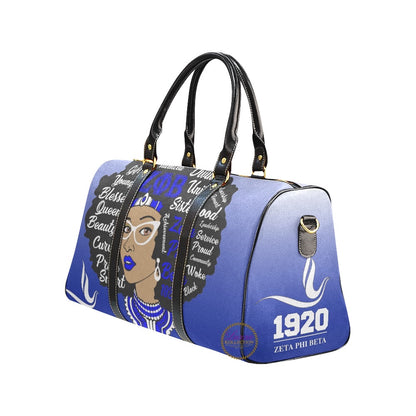 Zeta Phi Beta Inspired Duffle Bag