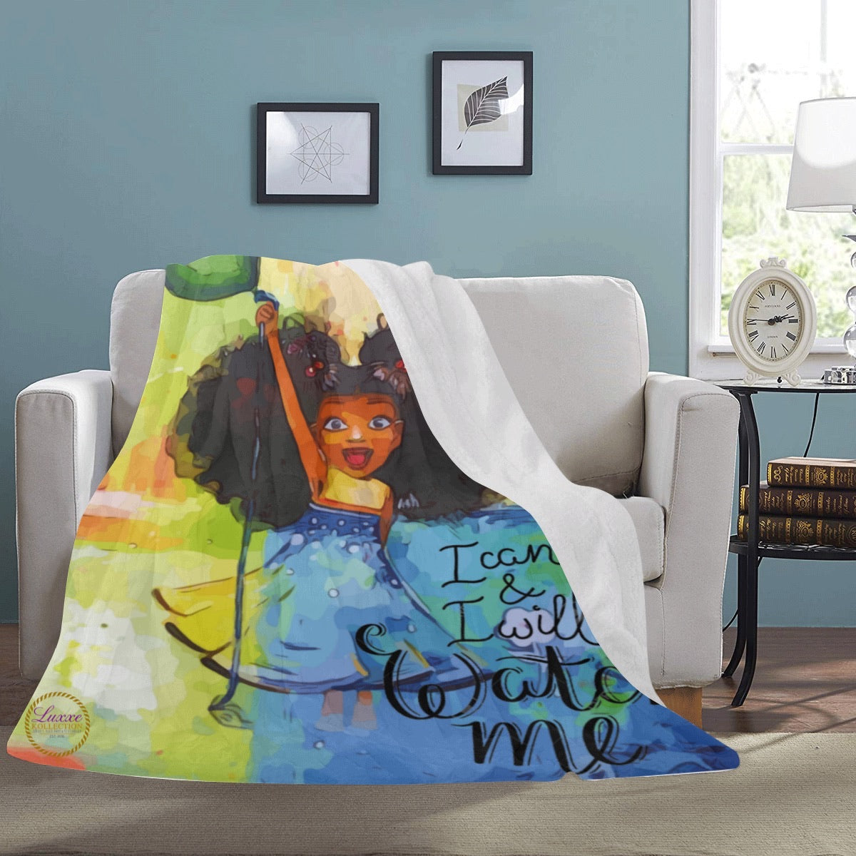 I Can I Will Watch Me Fleece Blanket