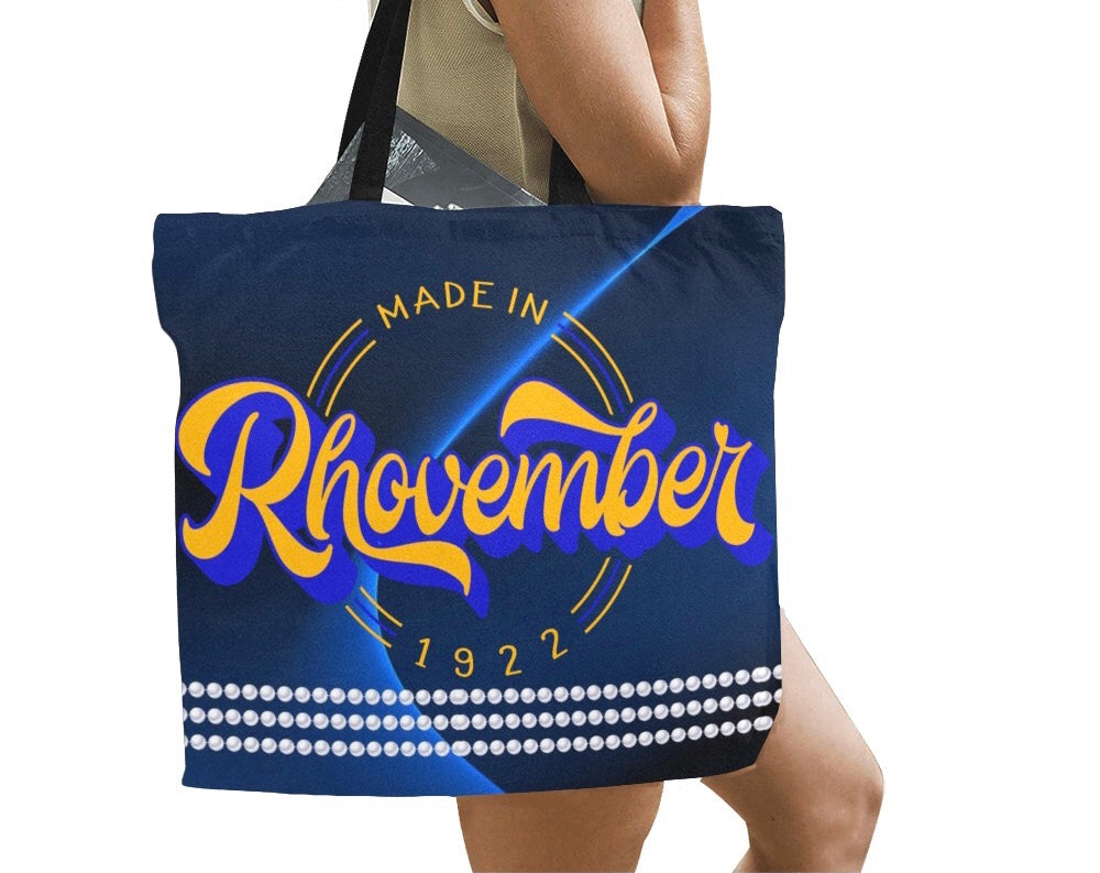 Made In Rhovember 1922 (Pearls) SGRho ToteBag