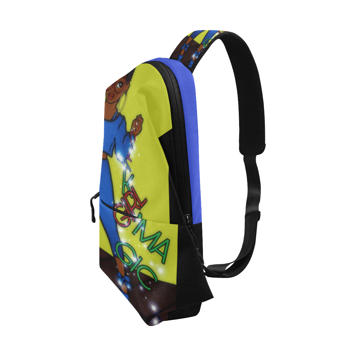 Sprinkling Black Girl Magic Chest Bag