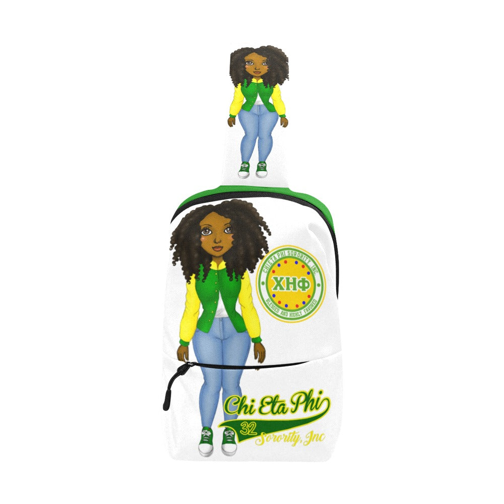 Chi Eta Phi Sorority Chest Bag