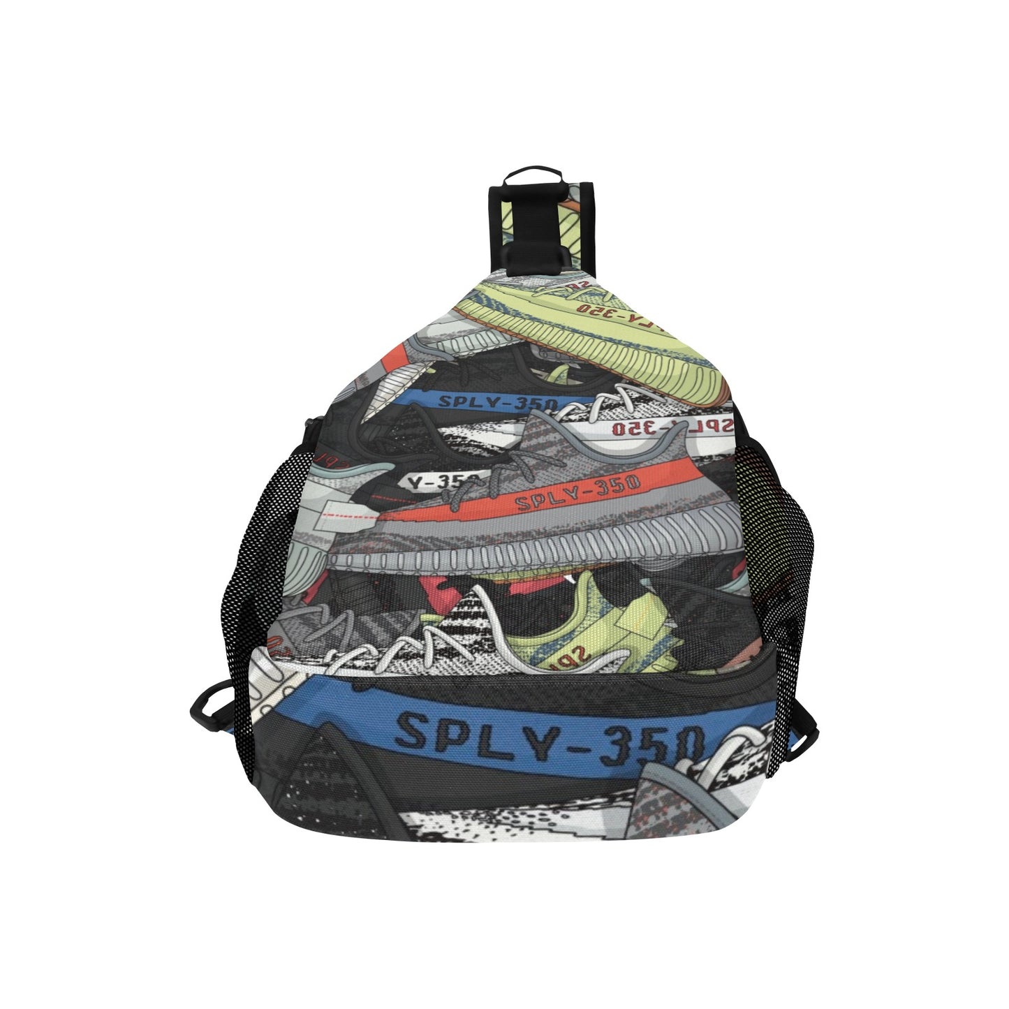 Yeezy Collage Sneakerhead Sling Chest Bag