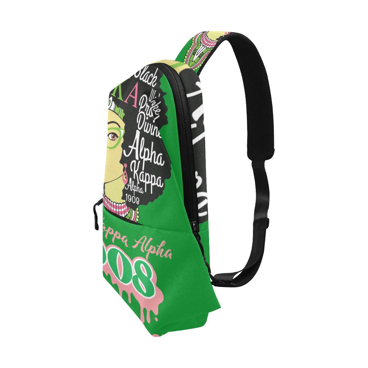 AKA AFRO DRIP CHEST BAG