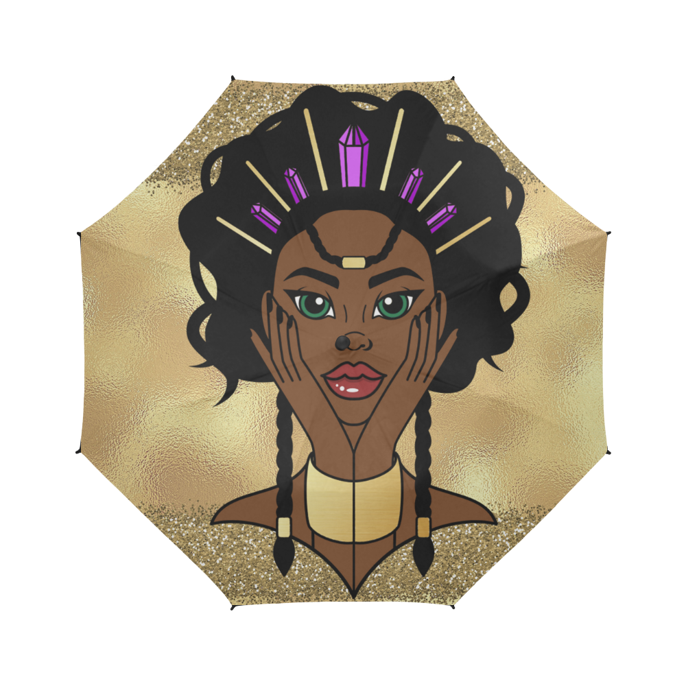 Black Goddess Umbrella