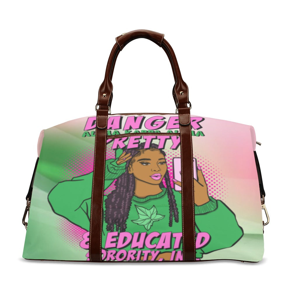 Danger-Pretty & Educated AKA Travel Bag