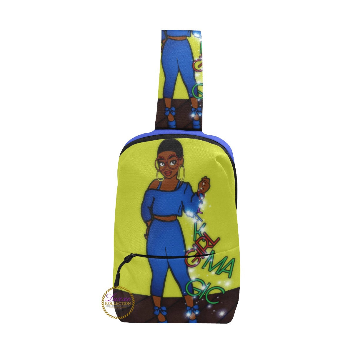 Sprinkling Black Girl Magic Chest Bag
