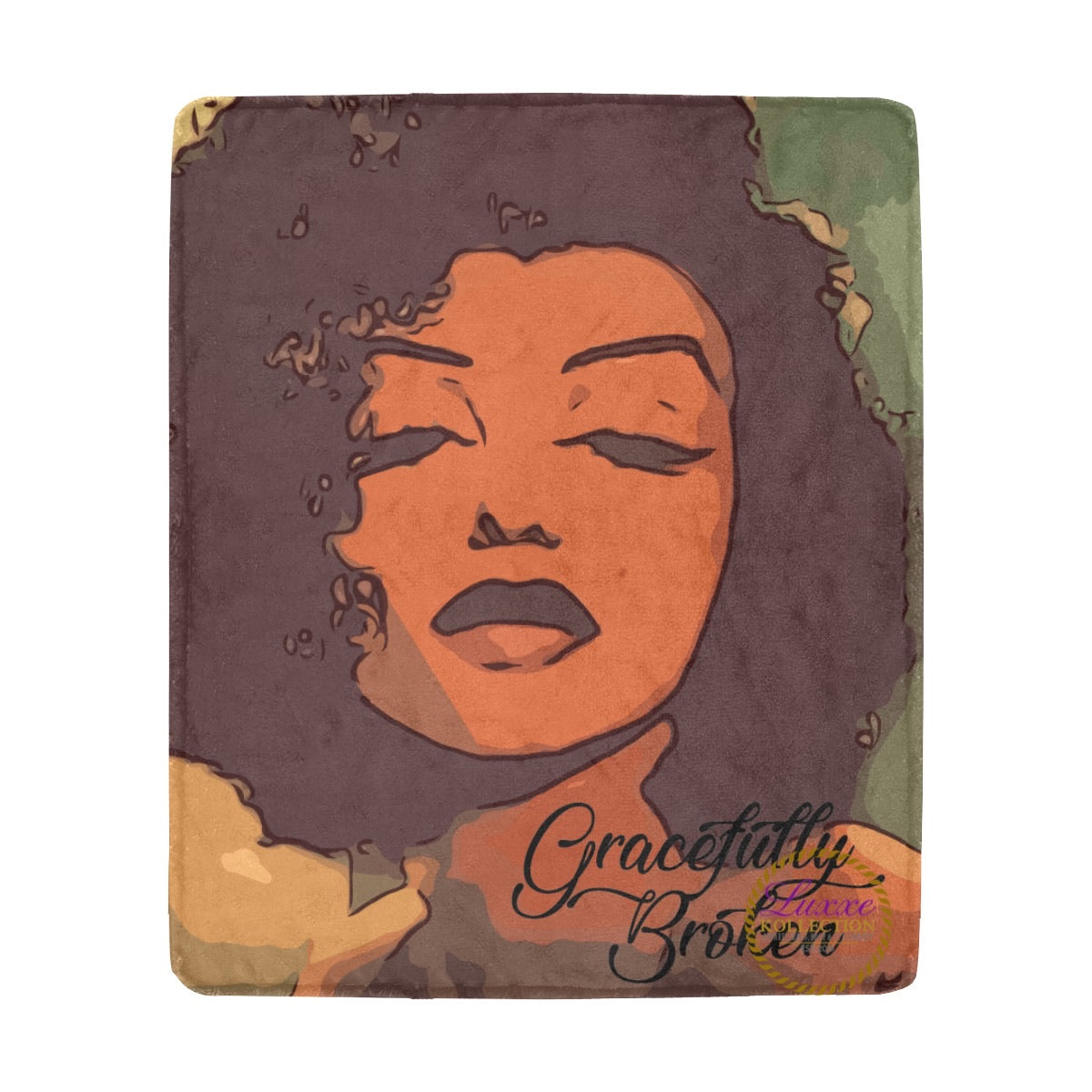 Gracefully Broken Fleece Blanket