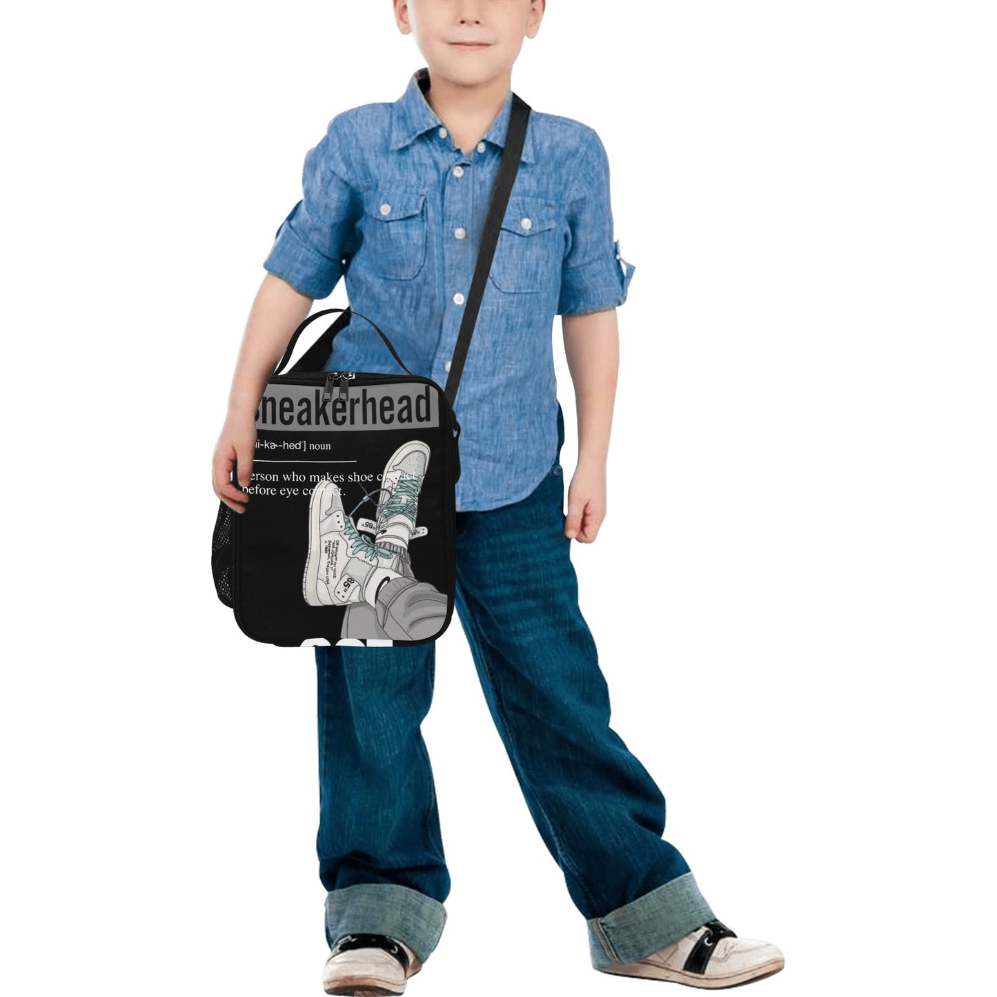 Sneakerhead Definition Kids Crossbody Lunch Bag