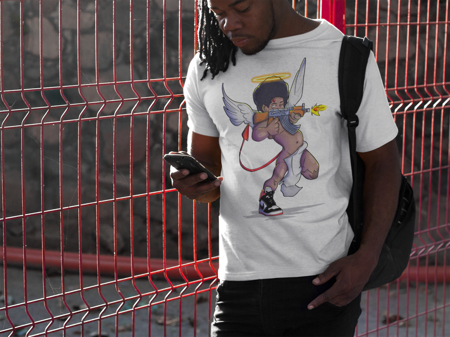 My Guardian Angel Sneakerhead T-shirt