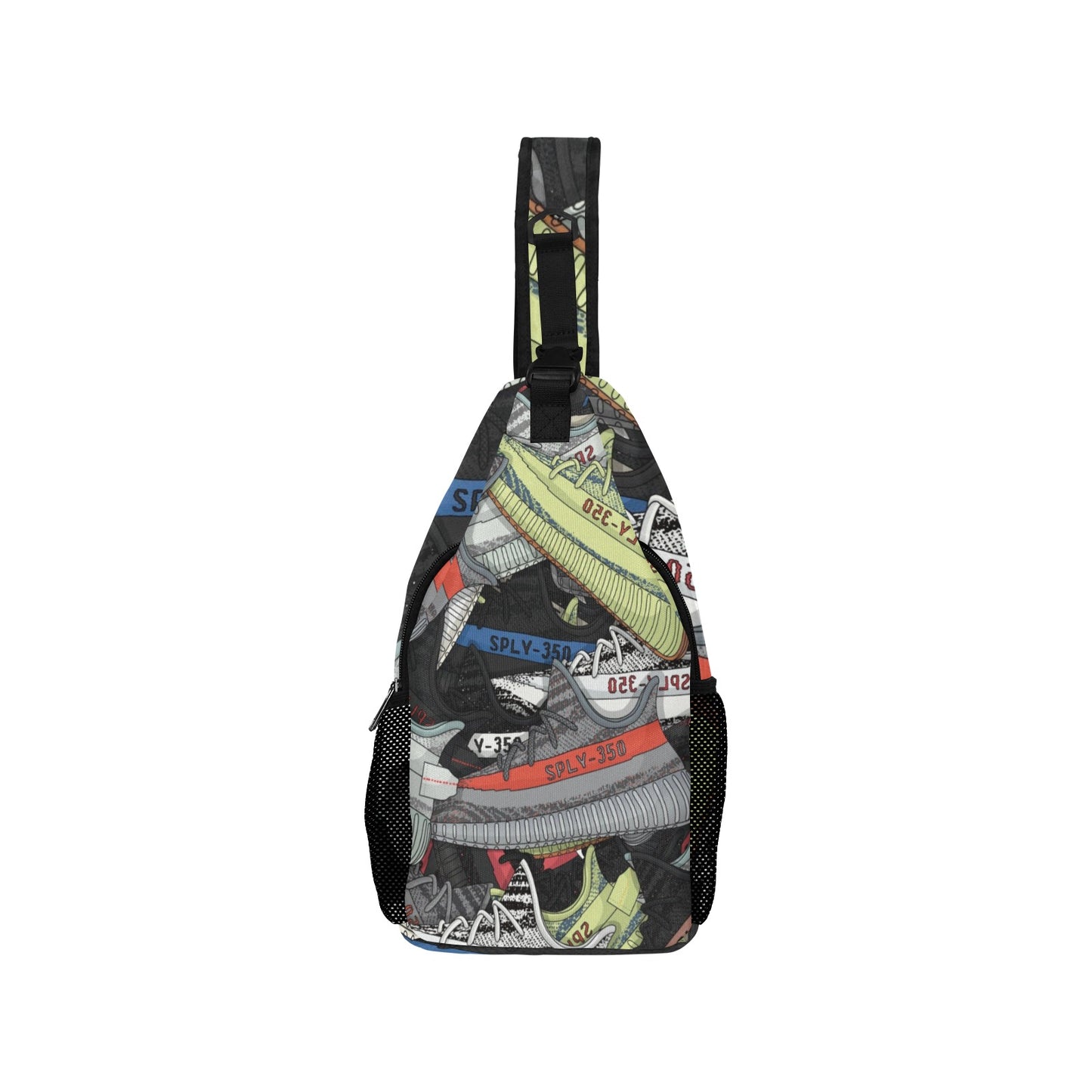Yeezy Collage Sneakerhead Sling Chest Bag
