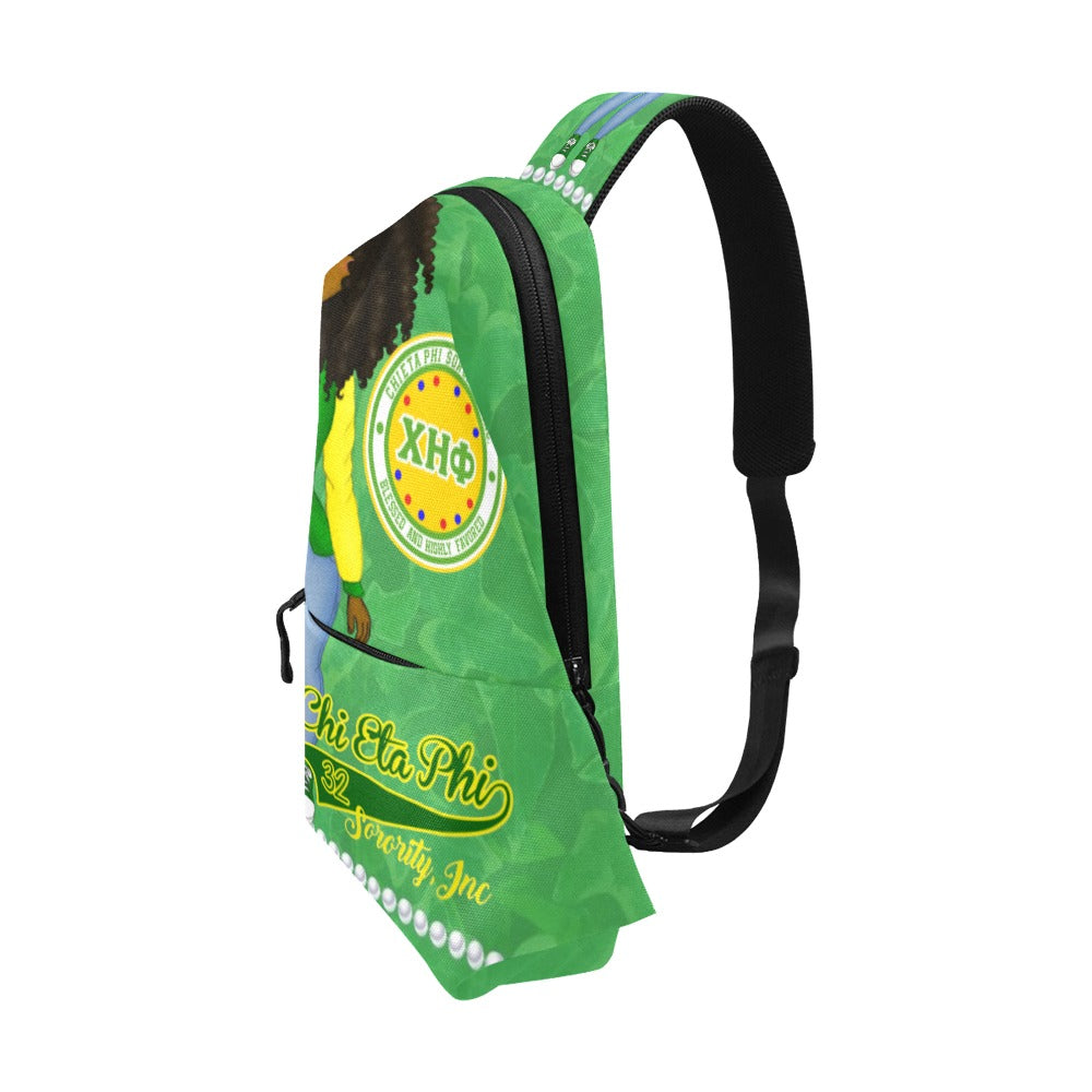 Chi Eta Phi Sorority Chest Bag