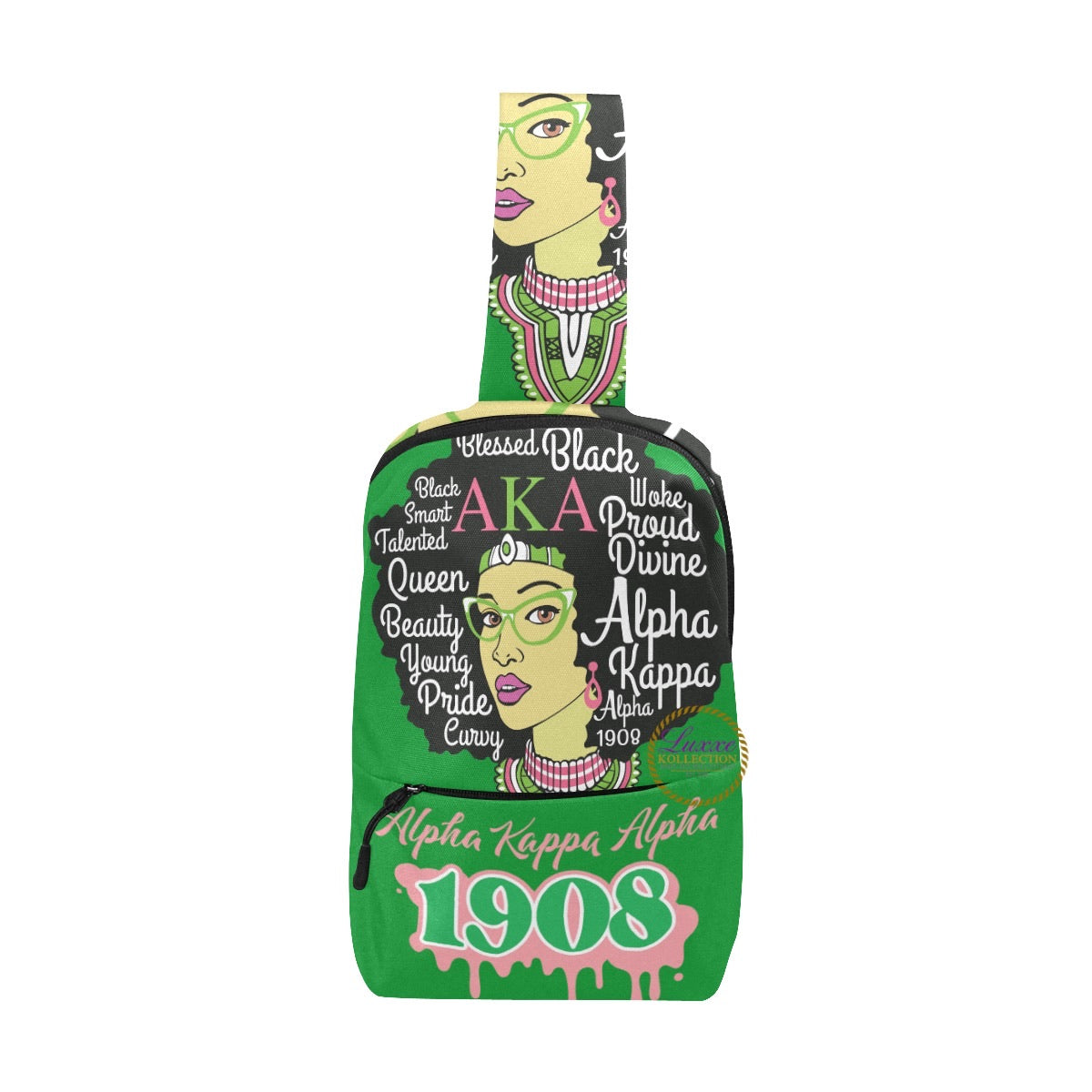 AKA AFRO DRIP CHEST BAG