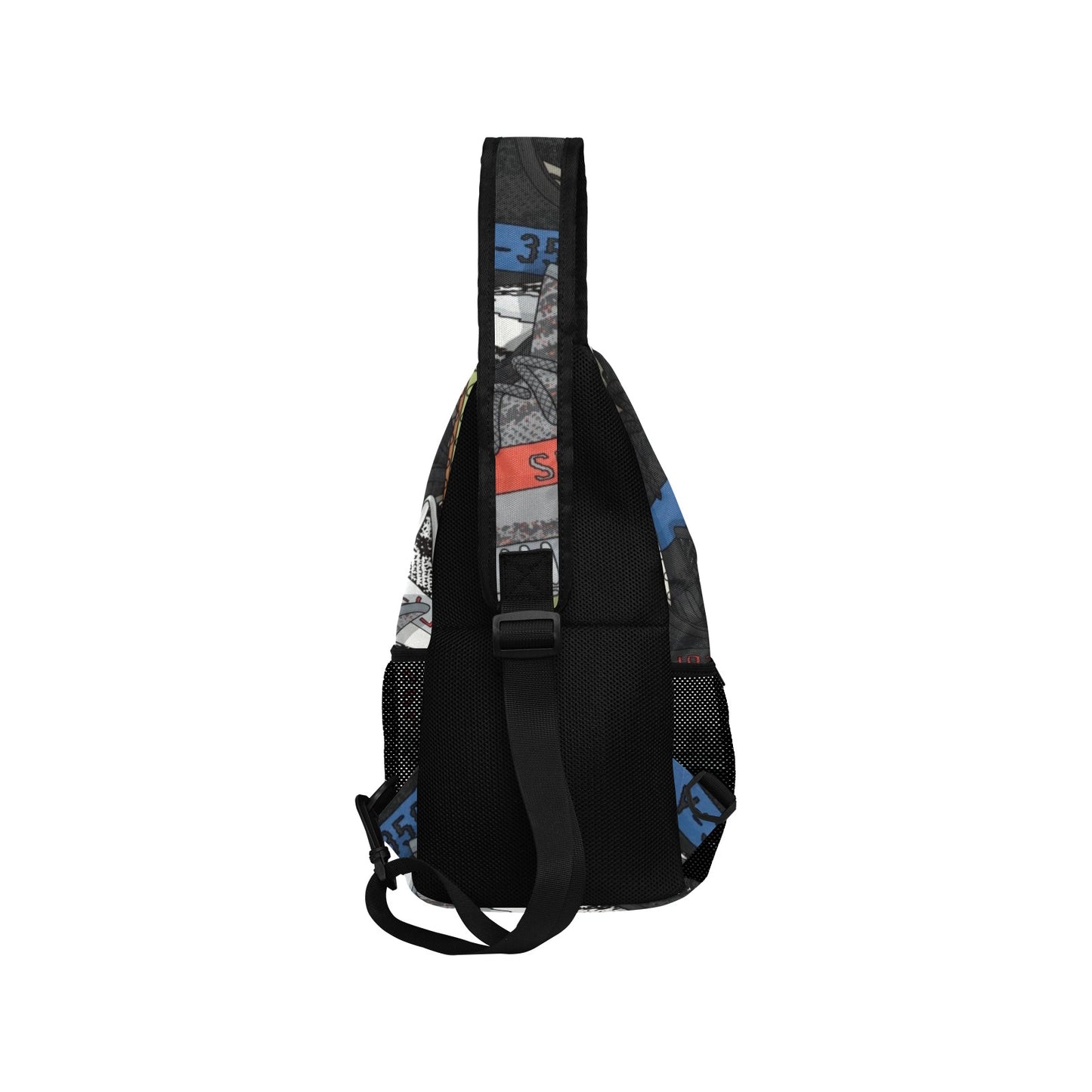 Yeezy Collage Sneakerhead Sling Chest Bag